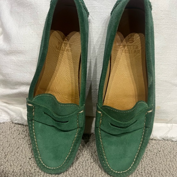 Peter Millar green driving moccasins - Picture 4 of 6